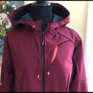 MONDETTA. Athletic jacket flannel lined Sz XL NWT